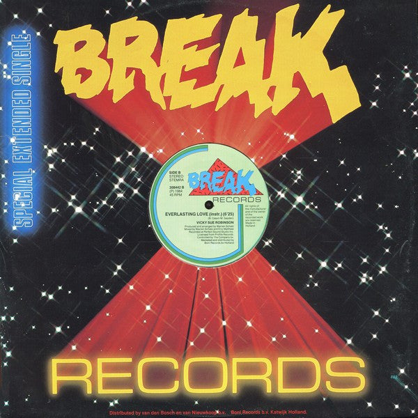 Vicki Sue Robinson : Everlasting Love (12", Gen)
