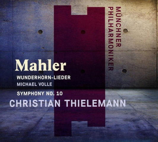 Münchner Philharmoniker, Gustav Mahler, Michael Volle, Christian Thielemann : Wunderhorn-Lieder; Symphony No. 10 (CD, Album)