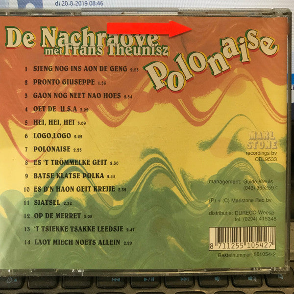De Nachraove Met Frans Theunisz : Polonaise (CD, Album)