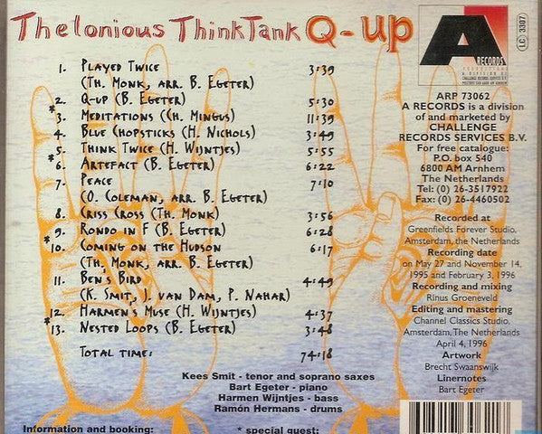 Thelonious ThinkTank : Q-Up (CD)