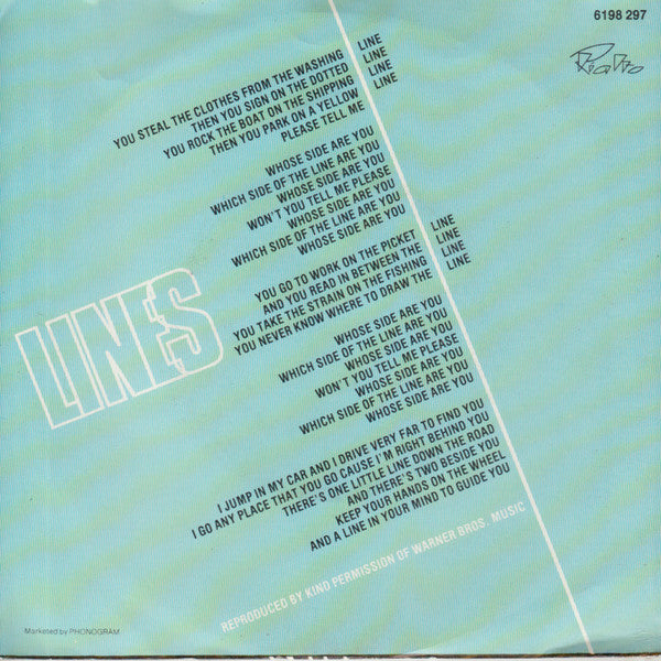 The Planets (2) : Lines / Further Down (7")