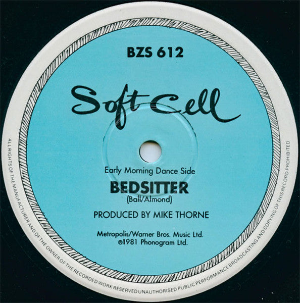 Soft Cell : Bedsitter (12", Single)