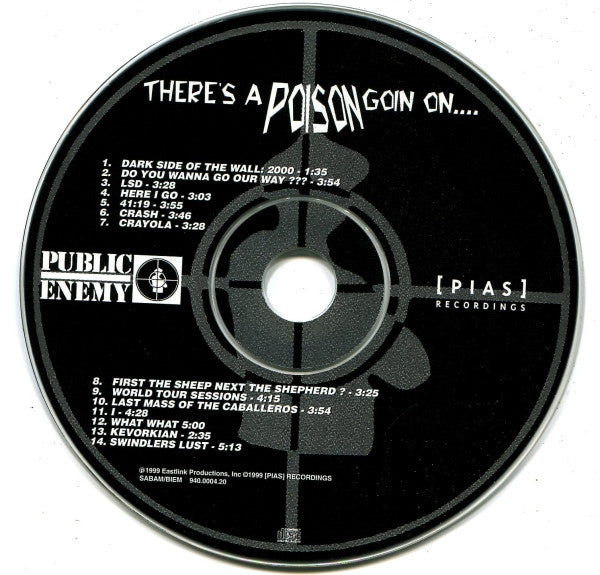 Public Enemy : There's A Poison Goin On.... (CD, Album)