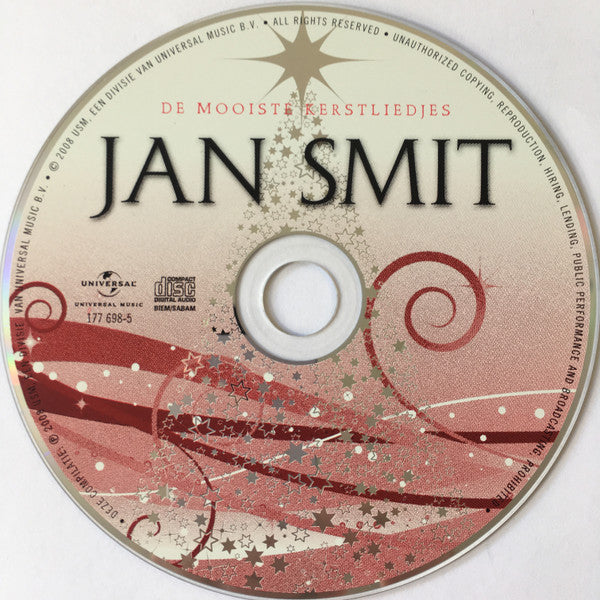 Jan Smit : De Mooiste Kerstliedjes (CD, Album, RE)