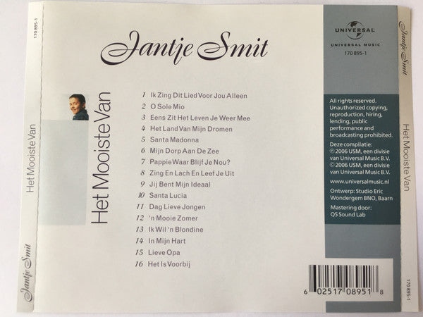 Jan Smit : Het Mooiste Van (CD, Comp)
