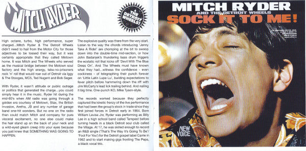 Mitch Ryder & The Detroit Wheels : Rev Up!! The Best of Mitch Ryder & The Detroit Wheels (CD, Comp)