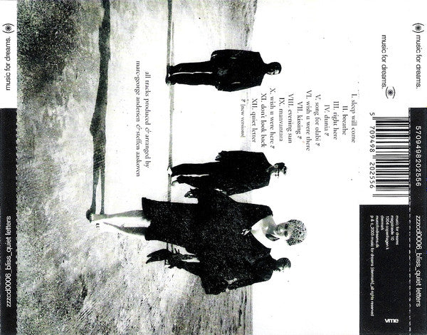 Bliss : Quiet Letters (CD, Album)