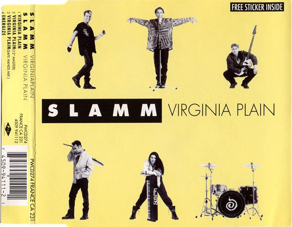 Slamm : Virginia Plain (CD, Single)