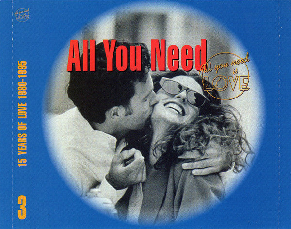 Various : All You Need Vol. 3 - 15 Years Of Love 1980 - 1995 (CD, Comp)