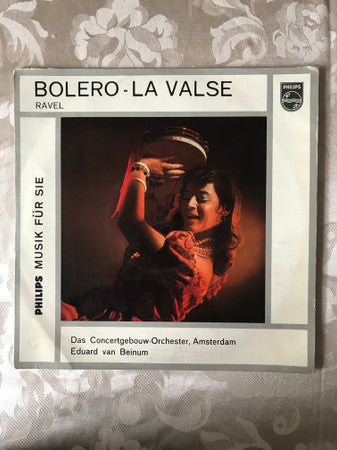 Maurice Ravel, Concertgebouworkest, Eduard van Beinum : Bolero - La Valse (10", Mono)