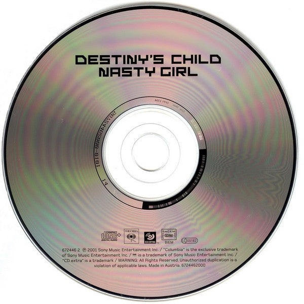 Destiny's Child : Nasty Girl (CD, Maxi, Enh)