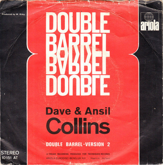 Dave & Ansel Collins : Double Barrel (7", Single)