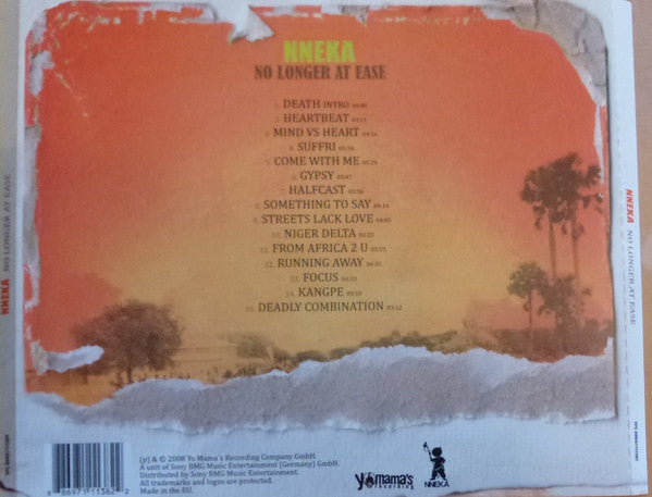Nneka : No Longer At Ease (CD, Album)