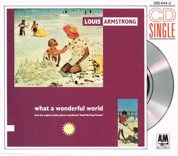 Louis Armstrong : What A Wonderful World (CD, Mini, Single, Mono)