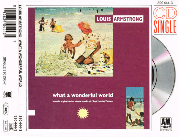 Louis Armstrong : What A Wonderful World (CD, Mini, Single, Mono)