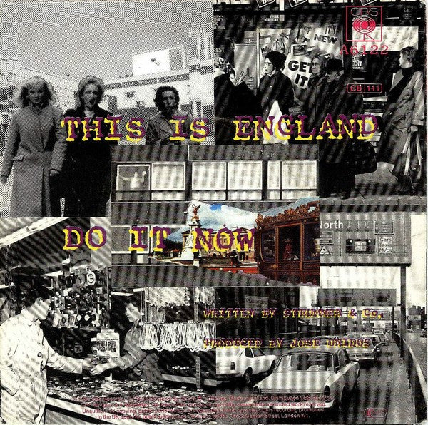 The Clash : This Is England (7", Single)