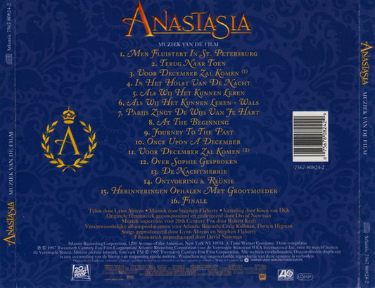Lynn Ahrens, Stephen Flaherty, David Newman : Anastasia (Muziek Van De Film) (CD, Album)