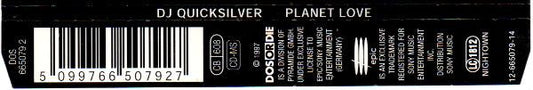 DJ Quicksilver : Planet Love (CD, Maxi)