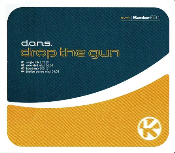 D.O.N.S. : Drop The Gun (CD, Maxi)