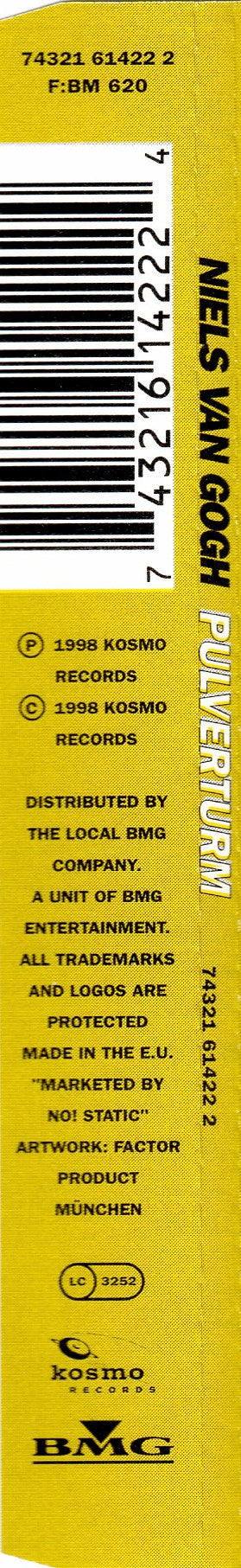 Niels Van Gogh : Pulverturm (CD, Maxi)