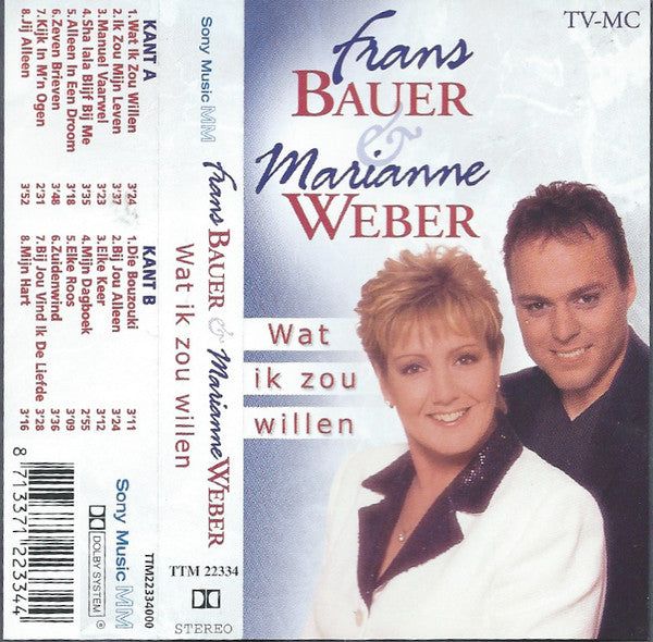 Frans Bauer & Marianne Weber : Wat Ik Zou Willen (Cass, Album)