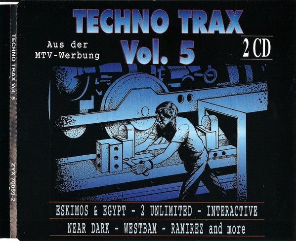 Various : Techno Trax Vol. 5 (2xCD, Comp)