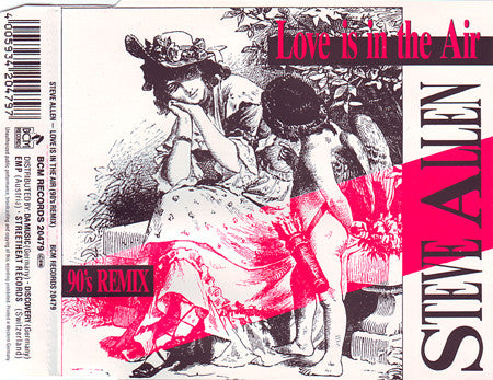 Steve Allen : Love Is In The Air (90's Remix) (CD, Maxi)