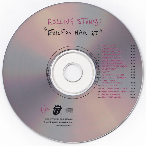 The Rolling Stones : Exile On Main St. (CD, Album, RE, RM)