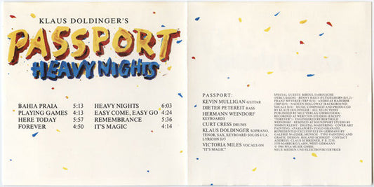 Passport (2) : Heavy Nights (CD, Album)