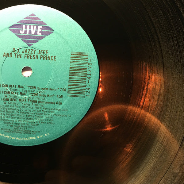 DJ Jazzy Jeff & The Fresh Prince : I Think I Can Beat Mike Tyson (12")