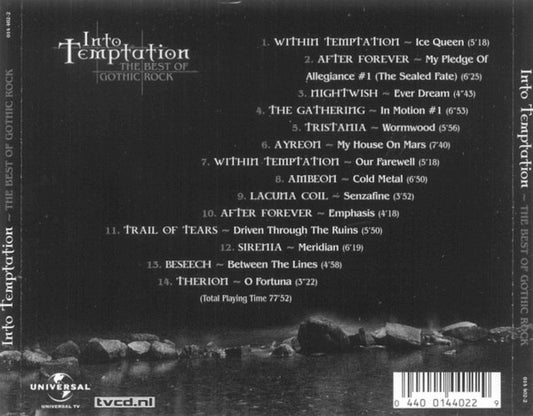 Various : Into Temptation (The Best Of Gothic Rock) (CD, Comp)