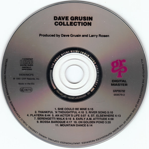 Dave Grusin : Collection (CD, Comp)