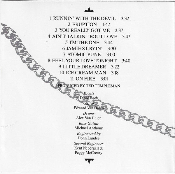 Van Halen : Van Halen (CD, Album, Club, RE, RM, Spe)