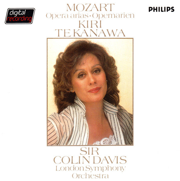 Mozart* - Kiri Te Kanawa, Sir Colin Davis, London Symphony Orchestra : Opera Arias - Opernarien (CD, Blu)