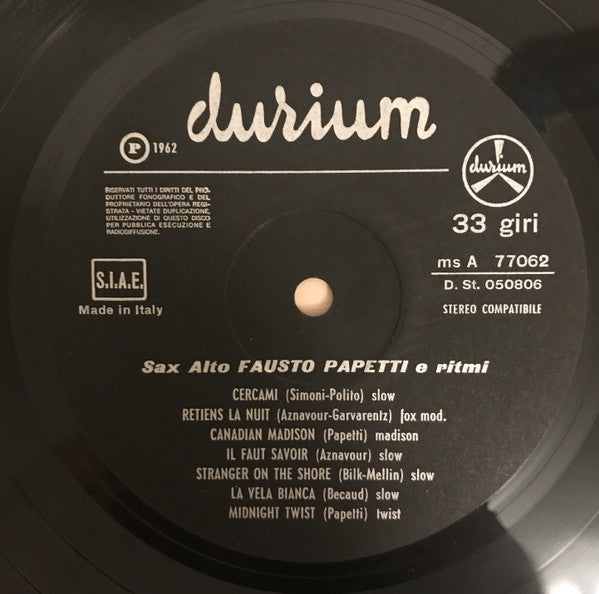 Fausto Papetti : 3a Raccolta (LP, Album, RE)