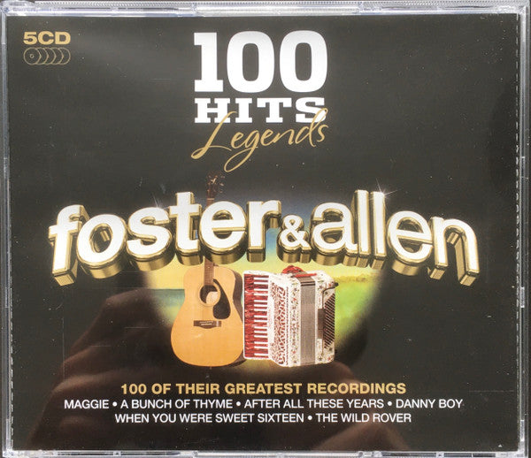 Foster & Allen : 100 Hits Legends (5xCD, Comp)