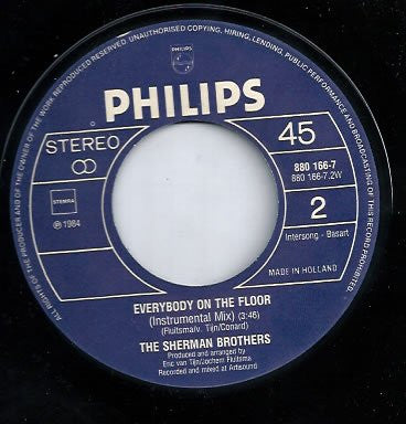 The Sherman Brothers (2) : Everybody On The Floor (Radio Mix) (7")