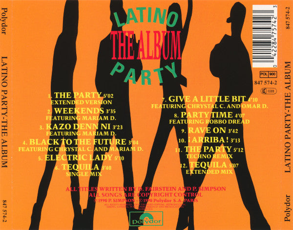 Latino Party : The Album (CD, Album)