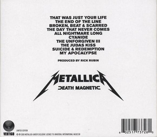 Metallica : Death Magnetic (CD, Album, Ltd, Dig)