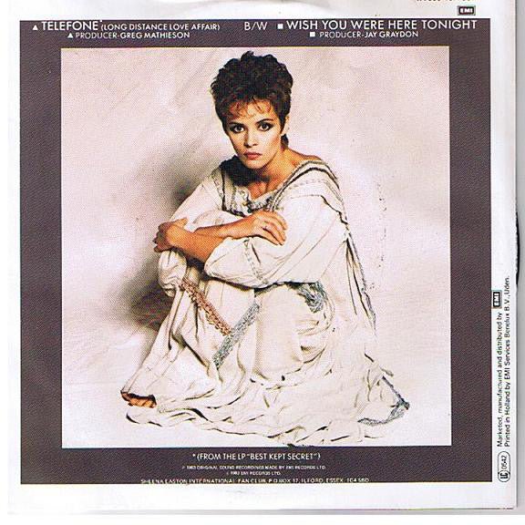 Sheena Easton : Telefone (7", Single)