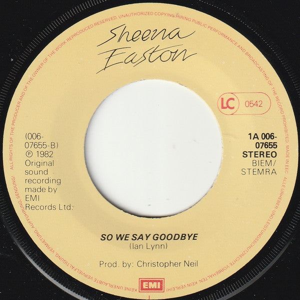 Sheena* : Machinery (7", Single)