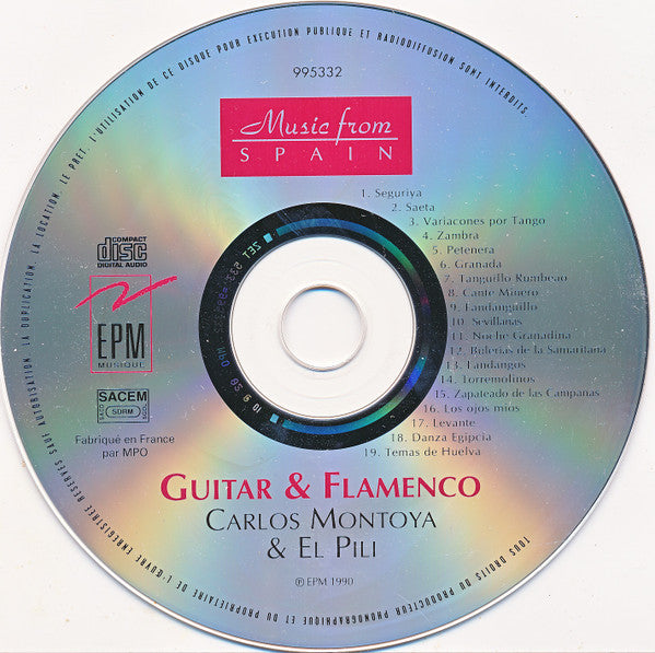 Carlos Montoya & El Pili : Guitar & Flamenco (CD, Comp)