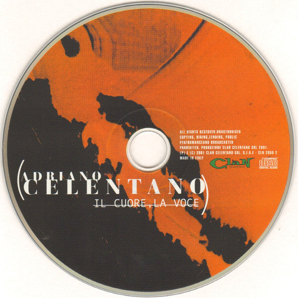 Adriano Celentano : Il Cuore, La Voce (CD, Comp)