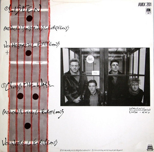Europeans : Listen (12", Single, Cle)