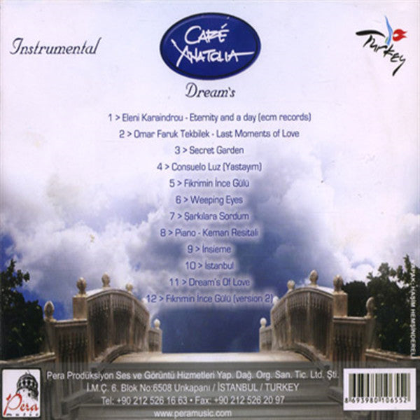 Café Anatolia : Dream's (Instrumental) (CD, Album)