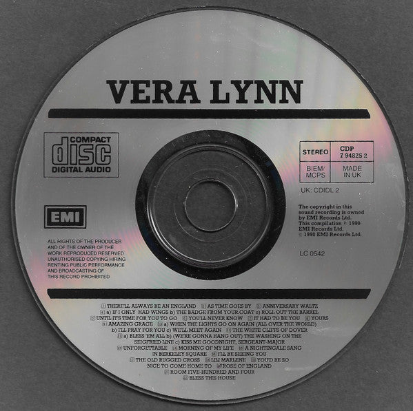 Vera Lynn : Vera Lynn (CD, Comp)