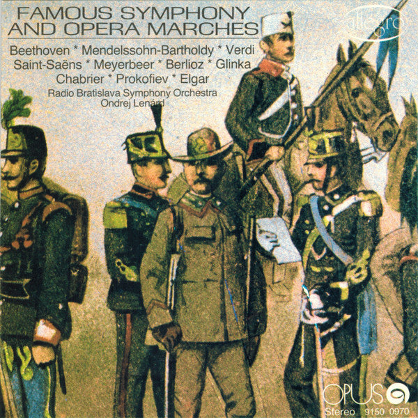 Slovak Radio Symphony Orchestra, Ondrej Lenárd : Famous Symphony And Opera Marches (CD)