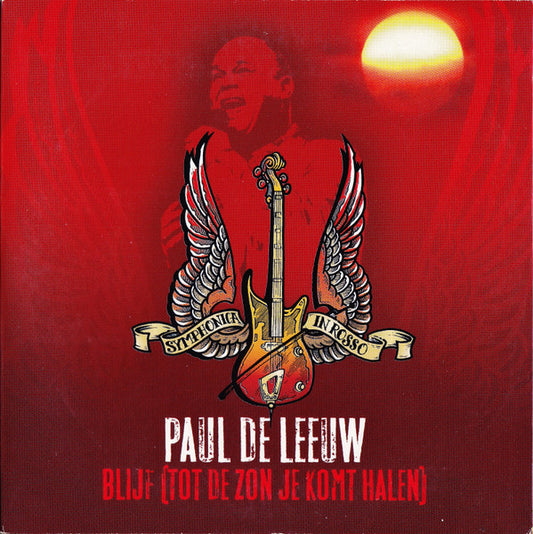 Paul de Leeuw : Blijf (Tot De Zon Je Komt Halen) (CD, Single, Promo)