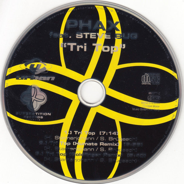 Phax Feat. Steve Bug : Tri Top (CD, Maxi)