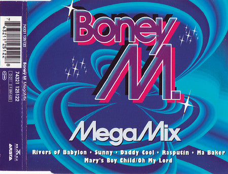 Boney M. : MegaMix (CD, Single)